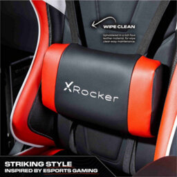 X Rocker Agility Esport Ergonomic Gaming Chair - Black / Red - thumbnail 3