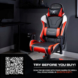 X Rocker Agility Esport Ergonomic Gaming Chair - Black / Red - thumbnail 6