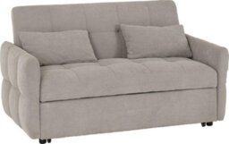 Seconique Chelsea Sofa Bed In Silver Grey Fabric