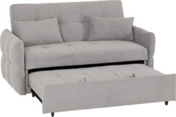 Seconique Chelsea Sofa Bed In Silver Grey Fabric - thumbnail 5