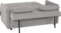 Seconique Chelsea Sofa Bed In Silver Grey Fabric - thumbnail 8
