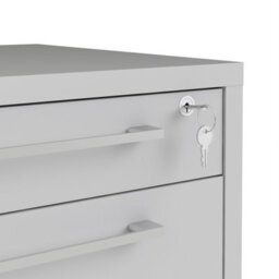 Furniture To Go Prima Mobile 4 Drawer Cabinet In White - thumbnail 9