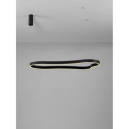Luminosa Lighting Luminosa Dussa 120Cm Integrated Led Pendant Ceiling Light Sandy Black Triac Dimmable Led 61W 3364Lm 3000K - thumbnail 4