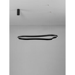 Luminosa Lighting Luminosa Dussa 120Cm Integrated Led Pendant Ceiling Light Sandy Black Triac Dimmable Led 61W 3364Lm 3000K - thumbnail 3