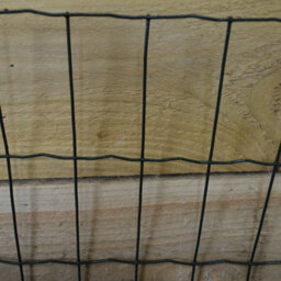 Samuel Alexander 10M X 60Cm Of Green Pvc Plastic Coated Metal Garden Border / Fence - thumbnail 3