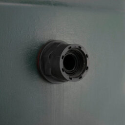 "1/2"" Bsp Water Butt Set With Polished Brass Garden Tap And 13mm Hose Outlet" - thumbnail 6