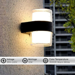 Ip54 Outdoor Wall Lamp Led Garden Light 12W Modern Led Wall Light - thumbnail 3