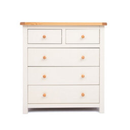 Cabinet Bits Maggiori 5 Drawer Chest Of Drawers Wood Knob - thumbnail 1