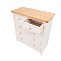 Cabinet Bits Maggiori 5 Drawer Chest Of Drawers Wood Knob - thumbnail 4