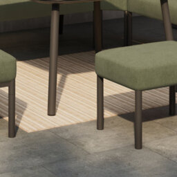 Stripe Jute Medium Indoor & Outdoor Rug, (L)100Cm X (W)150Cm - thumbnail 1