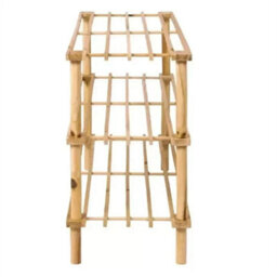 3Tier Wooden Shoe Rack Storage Organizer Shelves Free Standing Bamboo Unit - thumbnail 3
