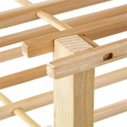 3Tier Wooden Shoe Rack Storage Organizer Shelves Free Standing Bamboo Unit - thumbnail 2
