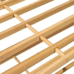 3Tier Wooden Shoe Rack Storage Organizer Shelves Free Standing Bamboo Unit - thumbnail 6