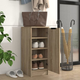 Walplus Shoe Cabinet Sonoma Oak 30X35X70 Cm Engineered Wood - thumbnail 3