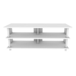 Decorotika Pueblo Tv Stand Tv Unit For Tv's Up To 55 Inches White - thumbnail 4