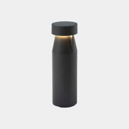 Luminosa Lighting Luminosa Rek Outdoor Pedestal Light 53.3Cm Urban Grey Led 14.5W Pc Amber Ip66 On-Off - thumbnail 3