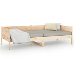 Berkfield Day Bed Solid Wood Pine 80X200 Cm - thumbnail 8