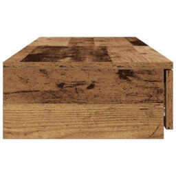 Berkfield Bed Drawers Old Wood 120X36,5X16,5 Cm Engineered Wood - thumbnail 7