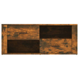 Berkfield Classic Tv Cabinet Smoked Oak 100X35X40 Cm Engineered Wood - thumbnail 6