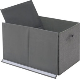 Toy Box Chest With Lid, Collapsible Sturdy Foldable Toy Storage Organizer Boxes Bins Baskets For Kids', Clothes, Books & Nursery - thumbnail 5