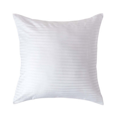 Homescapes White Continental Egyptian Cotton Pillowcase 330 Tc, 60 X 60 Cm - image 1
