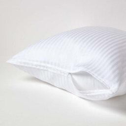 Homescapes White Continental Egyptian Cotton Pillowcase 330 Tc, 60 X 60 Cm - thumbnail 3