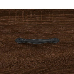 Berkfield Sturdy Tv Cabinet Brown Oak 80X36X50 Cm Engineered Wood - thumbnail 9