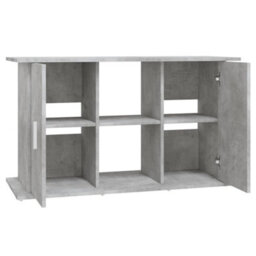 Walplus Concrete Grey Aquarium Stand 101X41X58 Cm Engineered Wood - Fish Tank Cabinet & Storage - thumbnail 6