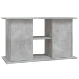 Walplus Concrete Grey Aquarium Stand 101X41X58 Cm Engineered Wood - Fish Tank Cabinet & Storage - thumbnail 2