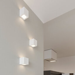 Luminosa Lighting Luminosa 1 Light Ceramic Flush Wall Light White, E27 - thumbnail 7