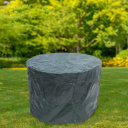 Woodside Green Small Round Outdoor Patio Furniture Set Cover, 1.42M X 0.96M - thumbnail 4