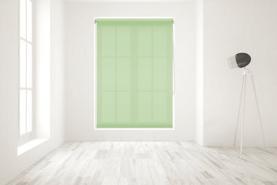 Caecus Blinds Straight Edge Roller Blind Lime Green 150Cm - image 1