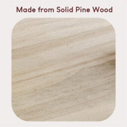 Console Table 2 Drawer Natural Oak Hallway Solid Pine By Home - thumbnail 3