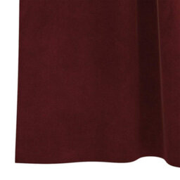 Berkfield Blackout Curtains With Hanging Loops 2 Pcs Wine Red Velvet - thumbnail 5