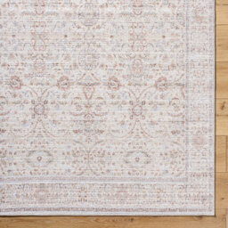 Livabliss Our Pnw Home Spokane-Vintage Beige Brown Blue Traditional Boho Living Dining Bedroom Rug 117 X 170 Cm Easy Care, Non Shedding - thumbnail 7