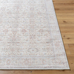 Livabliss Our Pnw Home Spokane-Vintage Beige Brown Blue Traditional Boho Living Dining Bedroom Rug 117 X 170 Cm Easy Care, Non Shedding - thumbnail 5