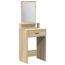 Walplus Dressing Table With Drawers - Sonoma Oak, 50X41X140 Cm - thumbnail 2