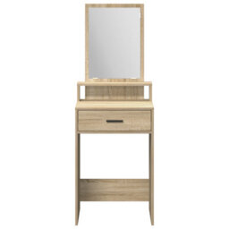 Walplus Dressing Table With Drawers - Sonoma Oak, 50X41X140 Cm - thumbnail 5