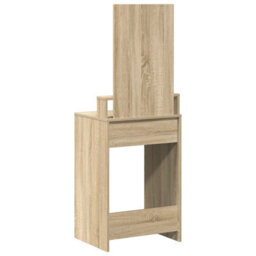 Walplus Dressing Table With Drawers - Sonoma Oak, 50X41X140 Cm - thumbnail 7