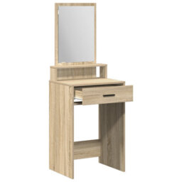Walplus Dressing Table With Drawers - Sonoma Oak, 50X41X140 Cm - thumbnail 4