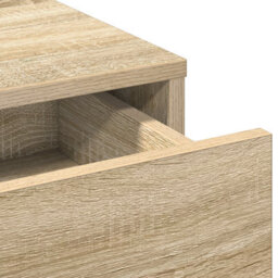 Walplus Dressing Table With Drawers - Sonoma Oak, 50X41X140 Cm - thumbnail 8