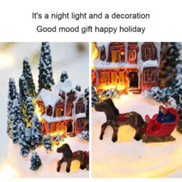 Christmas Led Night Lights  Festive Home And Gift Decor - thumbnail 4