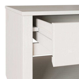 "Berkfield Coffee Table ""drammen"" White 99X55X45 Cm Solid Wood Pine" - thumbnail 9