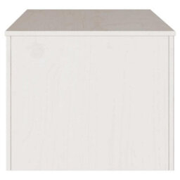 "Berkfield Coffee Table ""drammen"" White 99X55X45 Cm Solid Wood Pine" - thumbnail 8