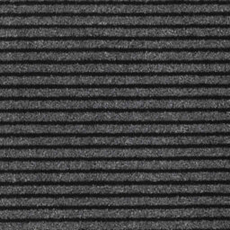 Berkfield Doormat Stripe Black And Grey 90X150 Cm - thumbnail 6
