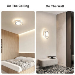Modern 32W Led Ceiling Lihgt Rond Natural White 4500K Chandelier Bedroom Kitchen - thumbnail 8