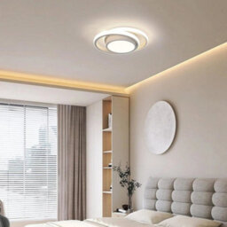Modern 32W Led Ceiling Lihgt Rond Natural White 4500K Chandelier Bedroom Kitchen - thumbnail 6