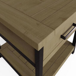 Fwstyle Solid Pine Driftwood Side Table - thumbnail 5
