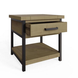 Fwstyle Solid Pine Driftwood Side Table - thumbnail 2