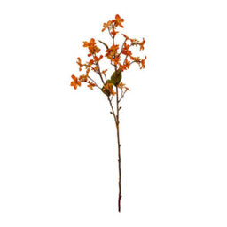 Hill Interiors Vernicia Fordii Artificial Flower Spray Orange (One Size) - thumbnail 2